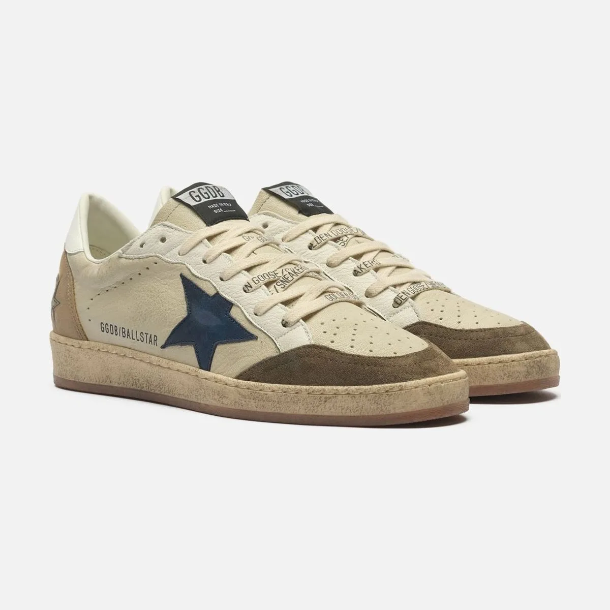 Мужские кроссовки Golden Goose Ball Star Leather Star