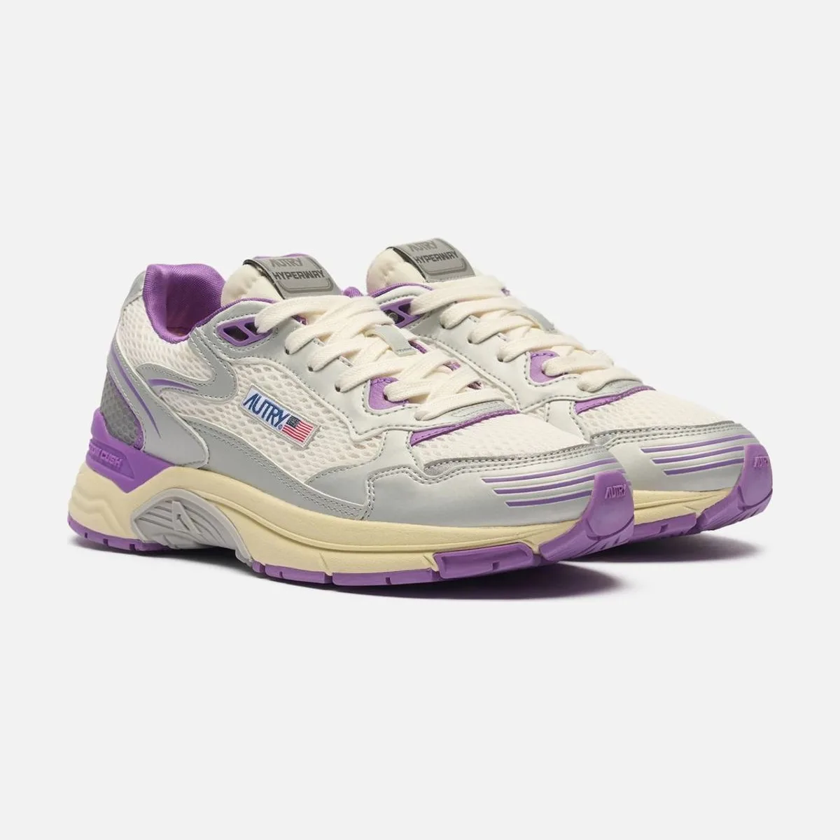 Женские кроссовки Autry Hyperway Low Mesh/Mirror