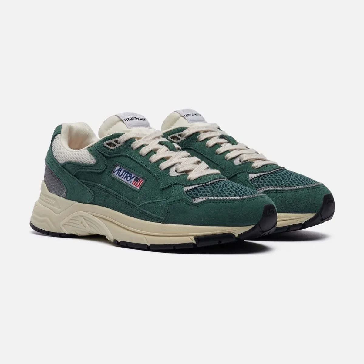 Мужские кроссовки Autry Hyperway Low Suede/Mesh