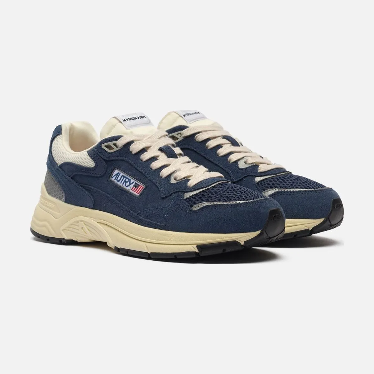 Мужские кроссовки Autry Hyperway Low Suede/Mesh