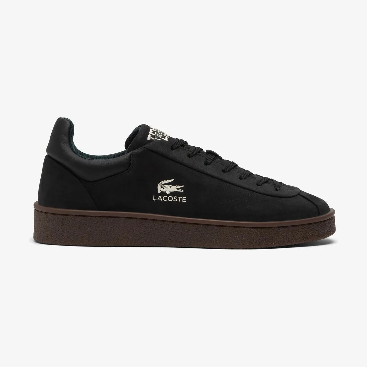 Мужские кеды Lacoste BASESHOT PRM 225 1 SMA BLK/DK GUM