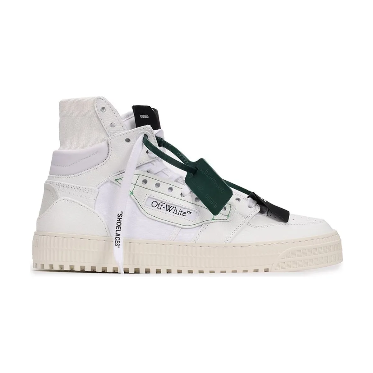 Мужские кеды Off-White кожаные 3.0 Off Court