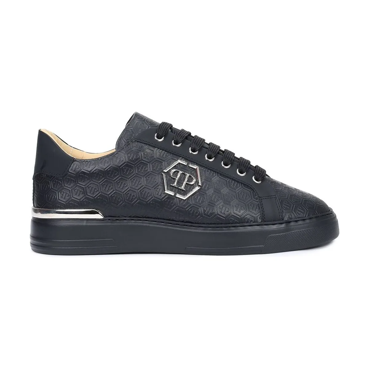 Мужские кеды Philipp Plein кожаные