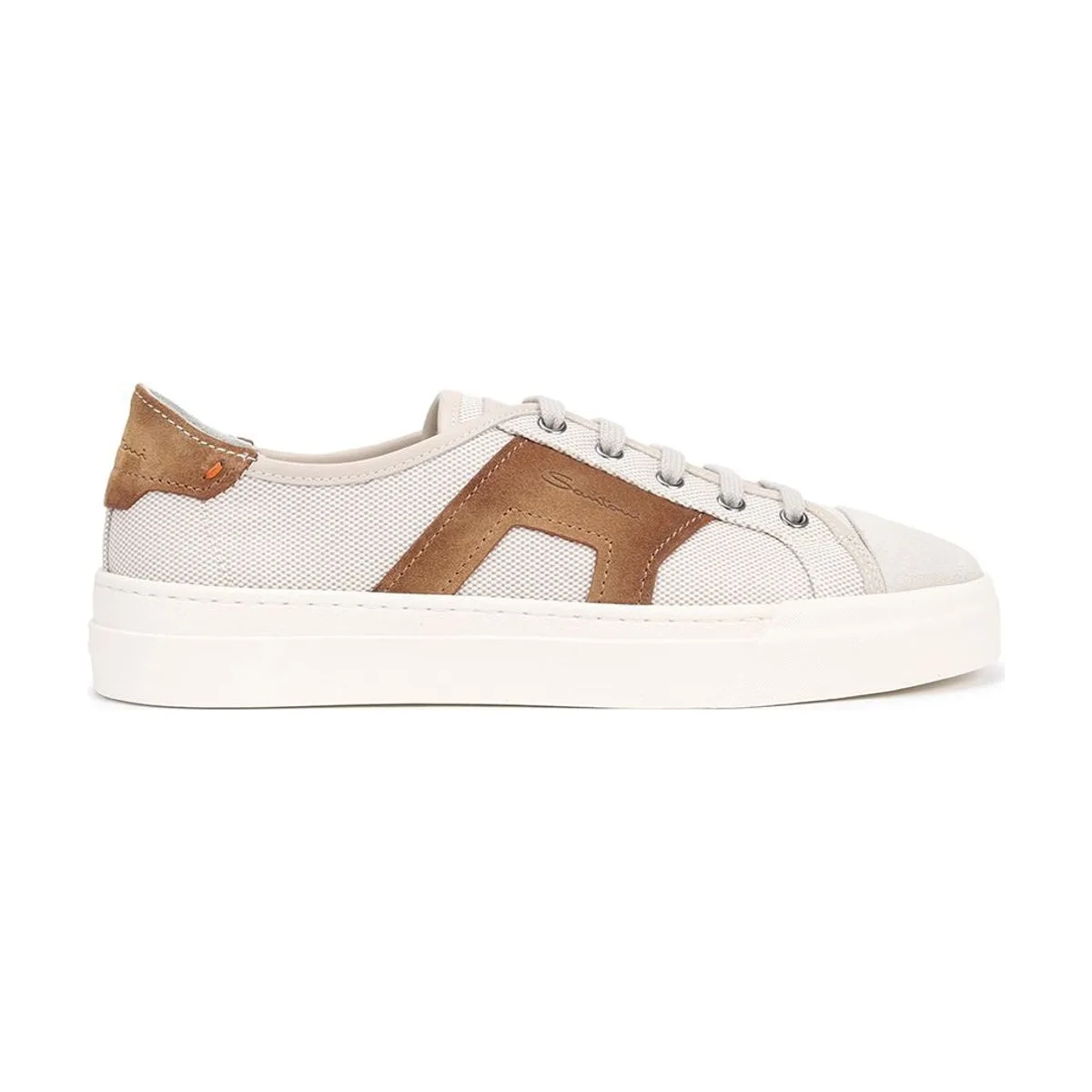 Мужские кеды Santoni комбинированные