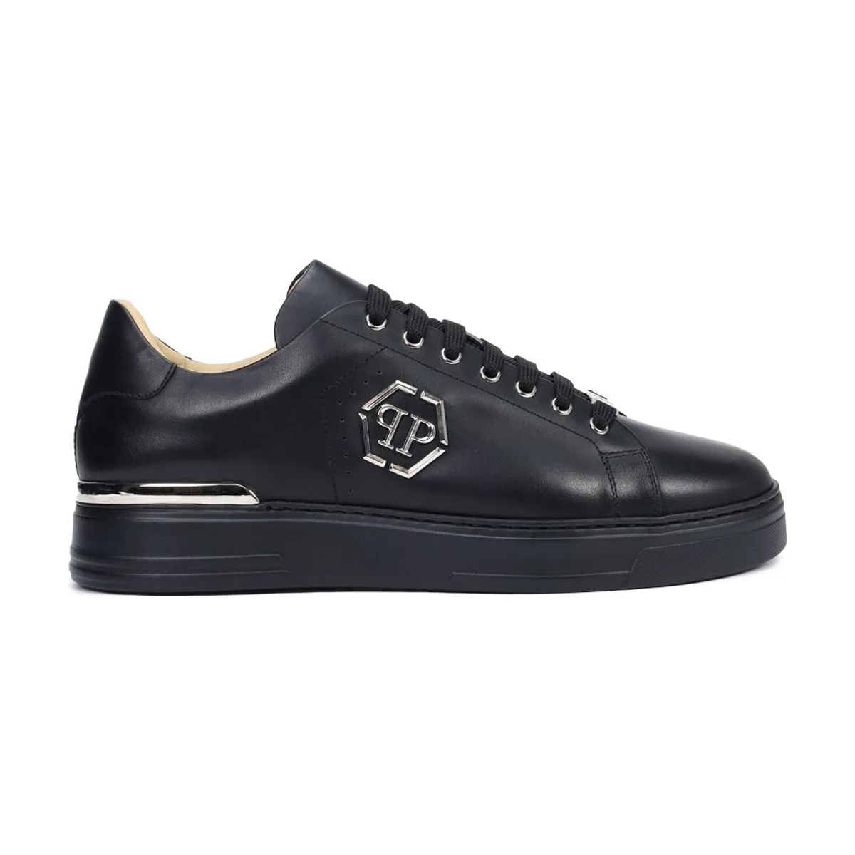 Мужские кеды Philipp Plein кожаные