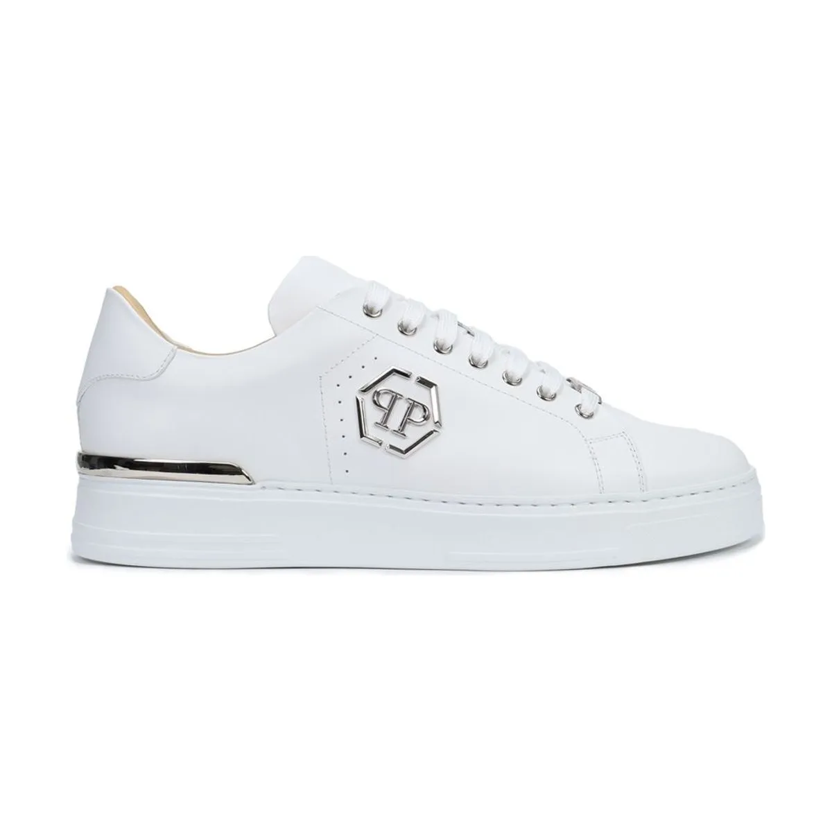 Мужские кеды Philipp Plein кожаные