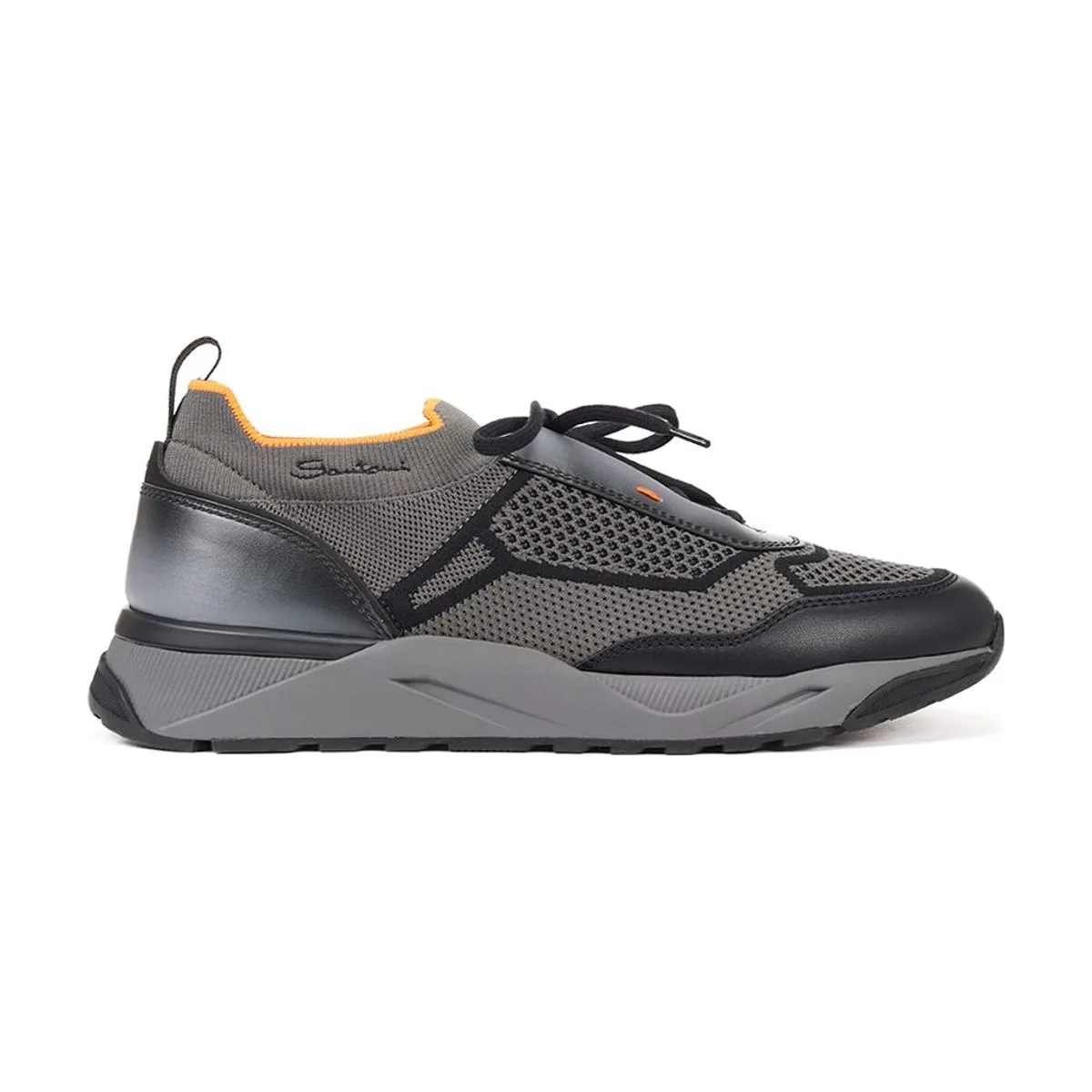 Мужские кроссовки Santoni комбинированные