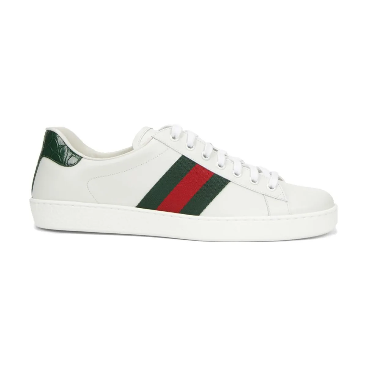 Мужские кеды Gucci кожаные Ace