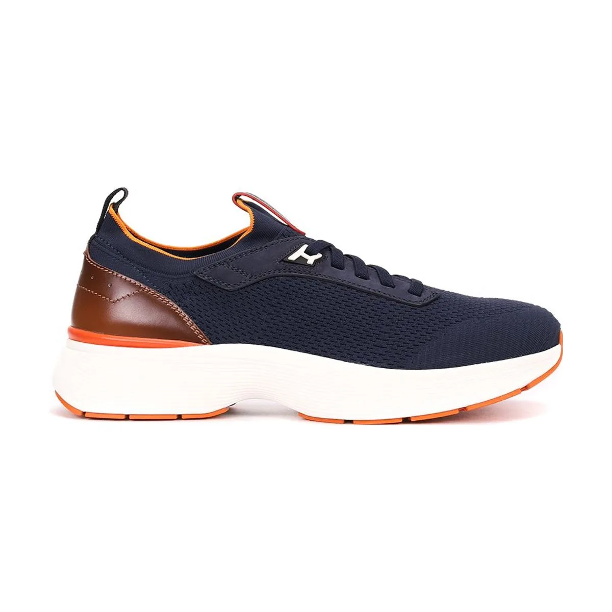 Мужские кроссовки Santoni текстильные